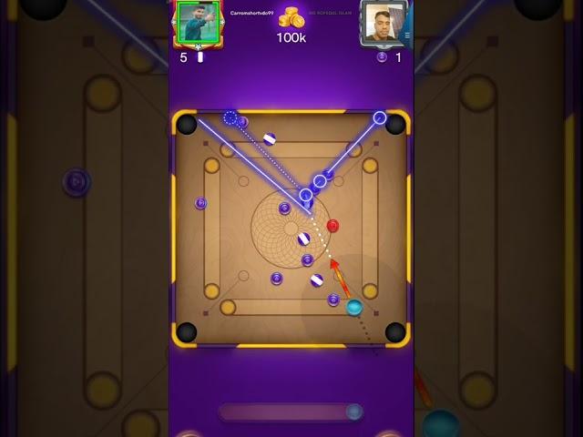 Carrom disc pool Aim hack kaise kare/carrom pool unlimited coins hack tricks #shorts #hack #viral