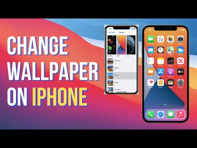 How to Set Any Picture as Background Wallpaper on iPhone