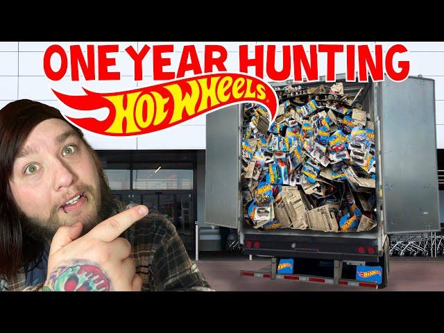 HOT WHEELS HUNTING FOR ONE FULL YEAR IN THE UK - YOU WON’T BELIEVE WHAT I FOUND!