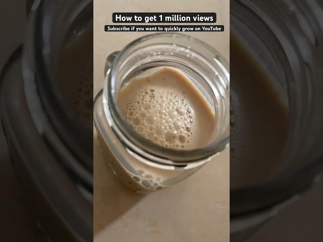 How to get 1 million views #millionviews #youtube #cold #food #coffee #bestyoutuber #mychannel