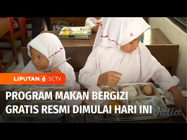 Program Makan Bergizi Gratis Resmi Dimulai Hari Ini, Tersedia 190 Dapur di 26 Provinsi | Liputan 6