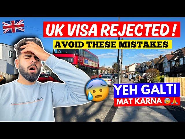 Don't Do This- UK Study Visa Refusal Reasons | Tips to Help you Avoid UK Visa Rejection 2024