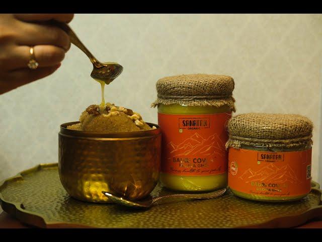 Sanatan Organic Premium Badri Desi A2 Cow Ghee| ancient Vedic Bilona cultured| Himalayan grassfed|