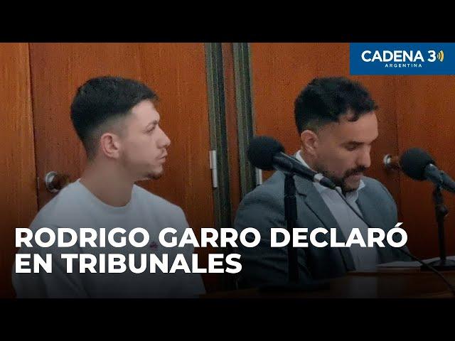 Rodrigo Garro declaró luego del accidente y quedó acusado de homicidio culposo | Cadena 3 Argentina