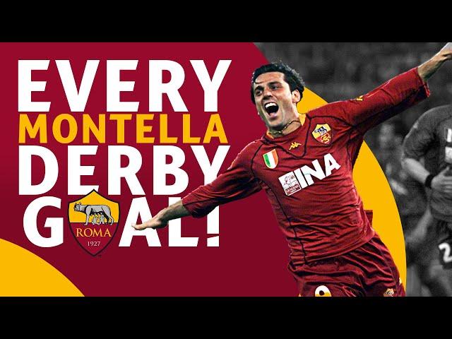 VINCENZO MONTELLA ️ | TUTTI I GOL NEI DERBY