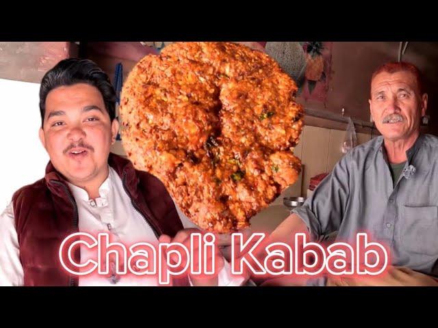 Famous Peshawri Chapli Kabab in Hazara Town ,Quetta.