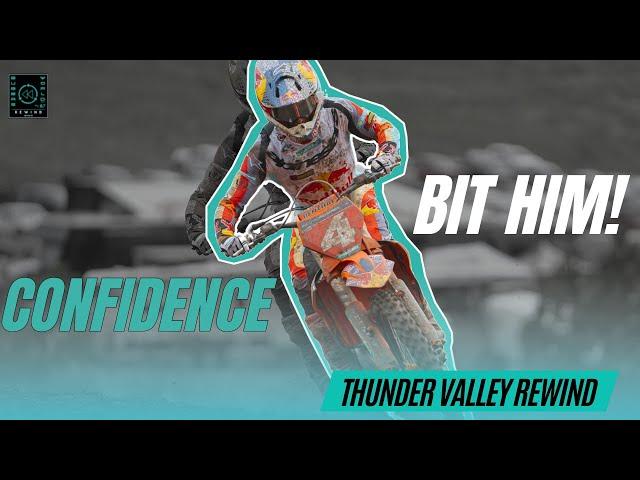 "CHASE WANTED TO SLOW THE RACE DOWN!" THUNDER VALLEY MX REWIND / Bubba's World w/ James Stewart