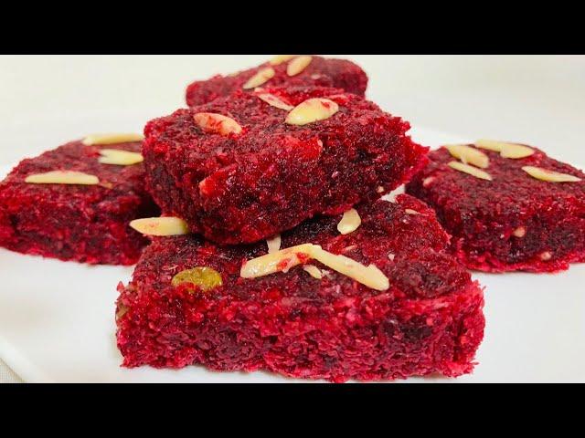 Beetroot Burfi