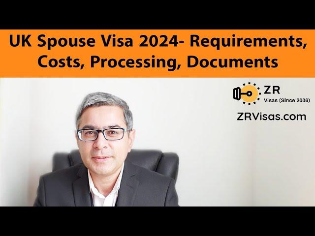 UK Spouse Visa 2024 Visa Fees Processing Visa Requirements Financial English Relationship Evidence