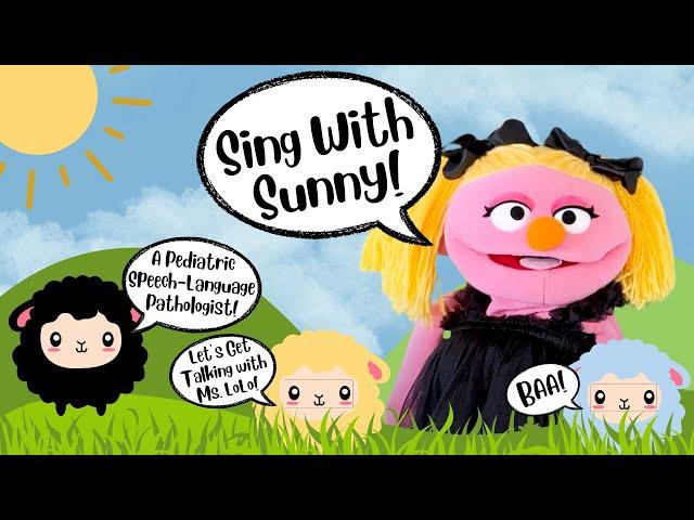 Baa Baa Black Sheep with Ms. LoLo | Pediatric Speech Language Pathologist | Toddler Nursery Rhymes