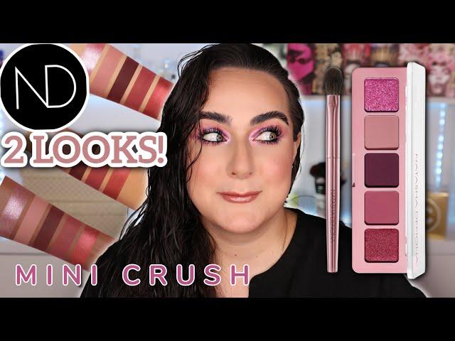 NATASHA DEONA MINI CRUSH PALETTE REVIEW! COMPARISON + 2 LOOKS!