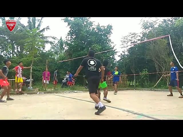 Another court with BOSC Sepak Takraw