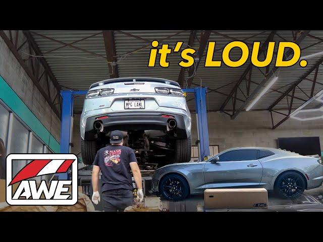 V8 LOUDNESS UNLEASHED on 2024 Camaro 2SS || AWE Track Edition Axle Back vs GM Performance Exhaust