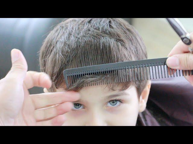 learn haircut with scissors | boy hair cutting | boy hair tutorial stylist elnar