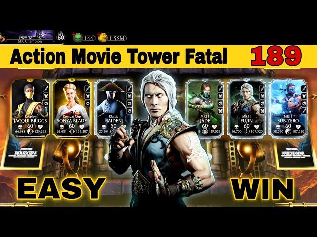 Action Movie Tower fatal 189 with gold team | My Bigner account | mk mobile @StarInSkyGamer