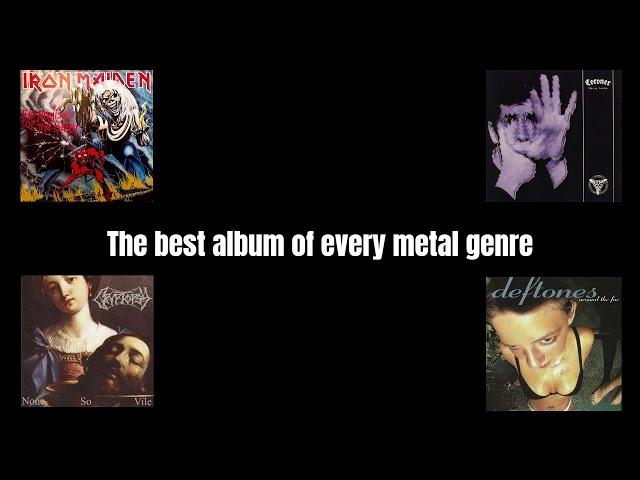 The Best Album Of Every Metal Genre (67 genres)