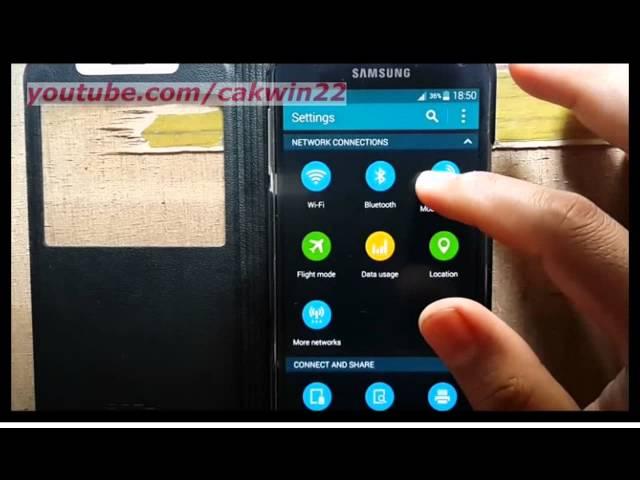 Samsung Galaxy S5 : How to Find Your WiFi IP Address (Android Phone)