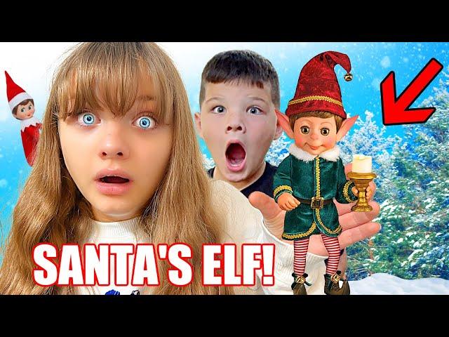 WE CAUGHT SANTA'S ELF!! Aubrey and Caleb SaVE CHRISTMAS!