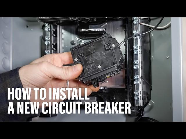 How to Install a New Circuit Breaker