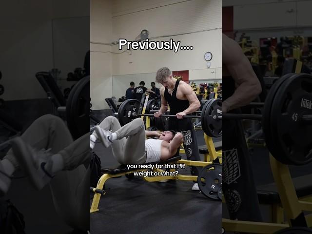 Part 2/Finale: When your Gym Bro tries to break your PR  #youtubeviral #youtubeshorts #viralvideo