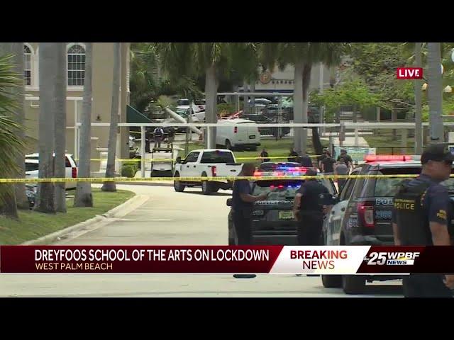 Alexander W. Dreyfoos School of the Arts on 'code red' lockdown