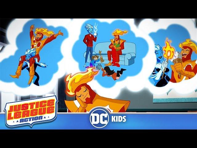 Justice League Action | Cool It, Hot Shot! | @dckids