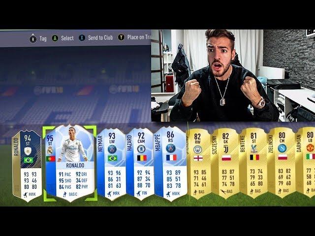 OMG! 3x TOTGS + WALKOUT  FIFA 18 Pack Opening Wakez 