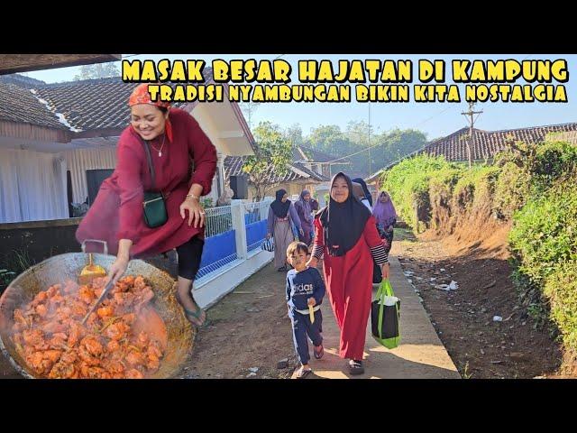 YUK KITA NYAMBUNGAN.. HAJATAN DI KAMPUNG BIKIN NOSTALGIA | MANGPEP VLOG