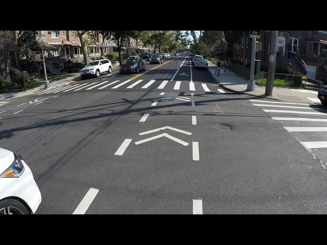 NYC Cycling Bedford Avenue @ Avenue U to Floyd Bennett Field via Shore Parkway Greenway