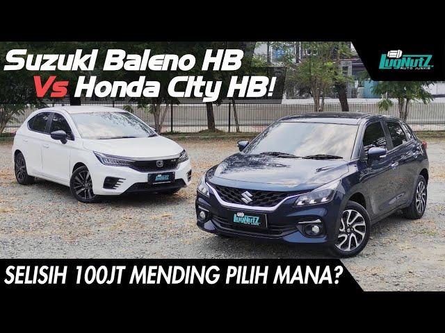 100JT LEBIH MURAH Pilih BALENO Apa CITY? Mana Yg PALING WORTH IT? Komparasi Sengit HATCHBACK FAVORIT