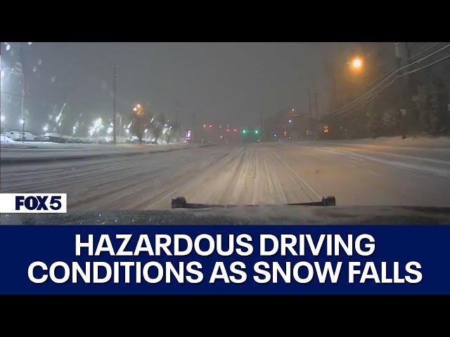 Heavy snow fall across the DC region | FOX 5 DC