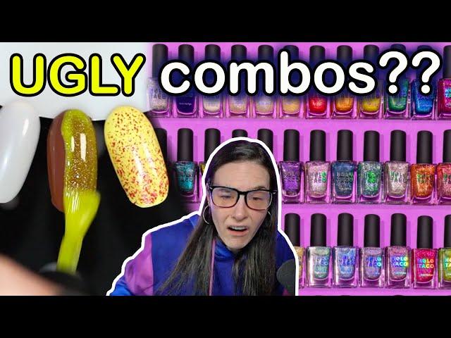 These are the UGLIEST Holo Taco combos (do not try)