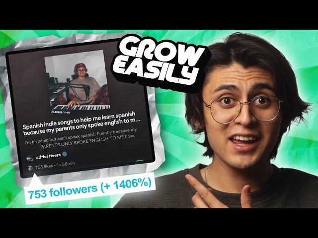 How to grow your Spotify Playlist Followers (For Free)