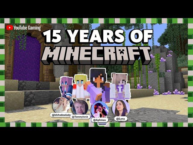 @Aphmau, @TommyInnit and friends Celebrate 15 Years of Minecraft Magic
