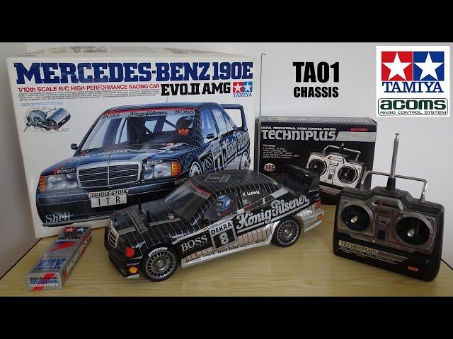 Retro Review - Tamiya Mercedes-Benz 190E Evo. II AMG 1:10 Scale RC Racing Car (TA01 Chassis)