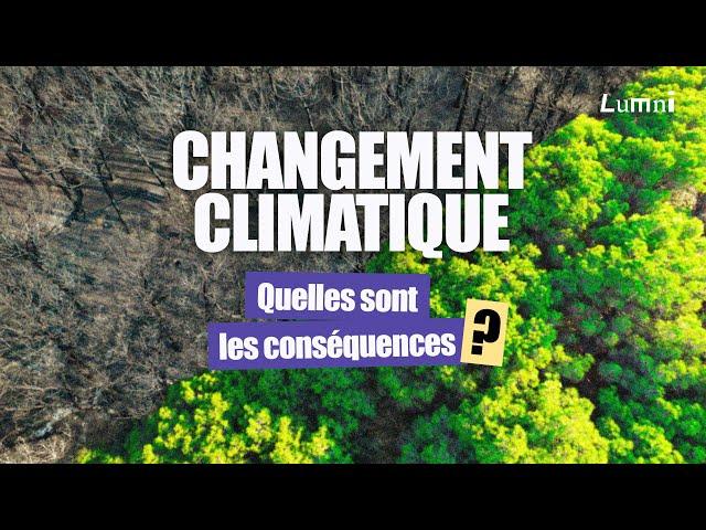 Changement climatique : quelles conséquences ? | Décod'Actu | Lumni