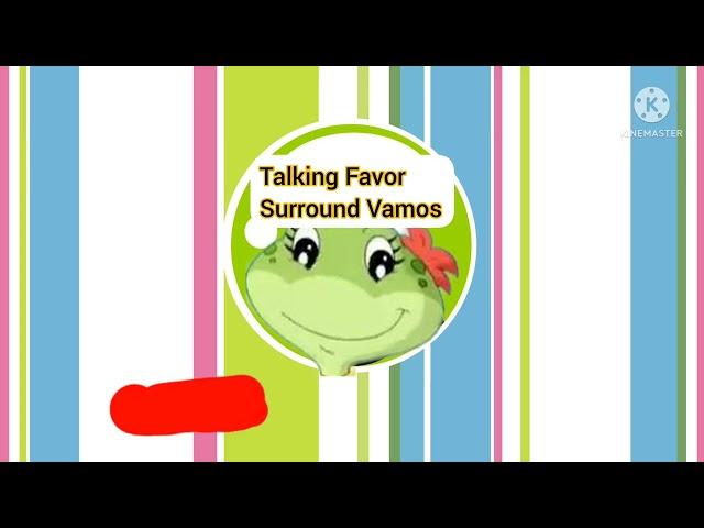 Talking Favor Surround Vamos logo in (Lily Girls)