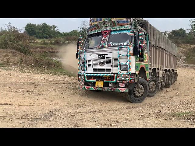 Tata 3718 lpt 14 wheeler truck ka power | BS III engine | Carrying 40 ton load | Heavy duty truck