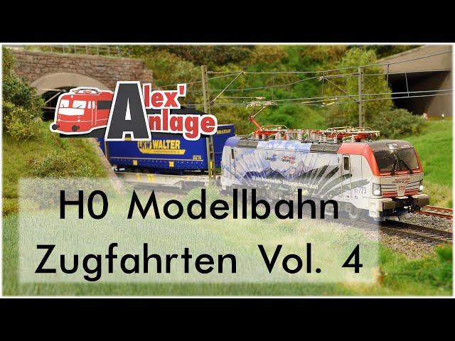 H0 Modellbahn - Zugfahrten Vol.4 Paradestrecke