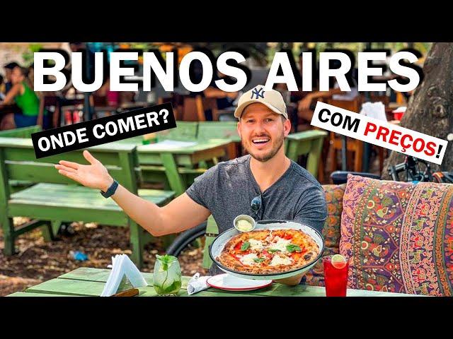 BUENOS AIRES - ONDE COMER? (COM PREÇO) Melhores lugares