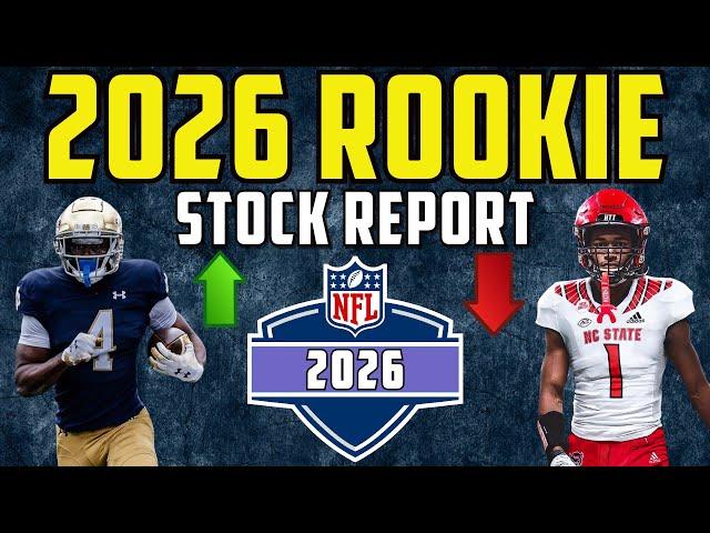 2026 Fantasy Football Stock Report | 2026 NFL Draft Prospects