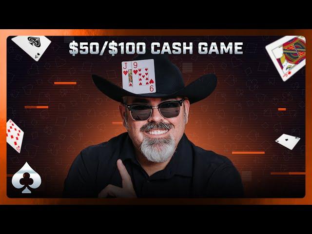BIG STAKES POKER $50/100 with DQ, Mike X, JWin, Kendall & Hai