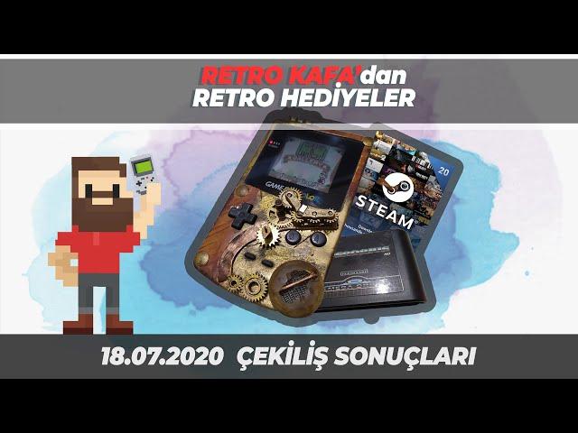 [Çekiliş] 18.07.2020 Retro Kafa'dan Retro Hediyeler Çekiliş Sonucu