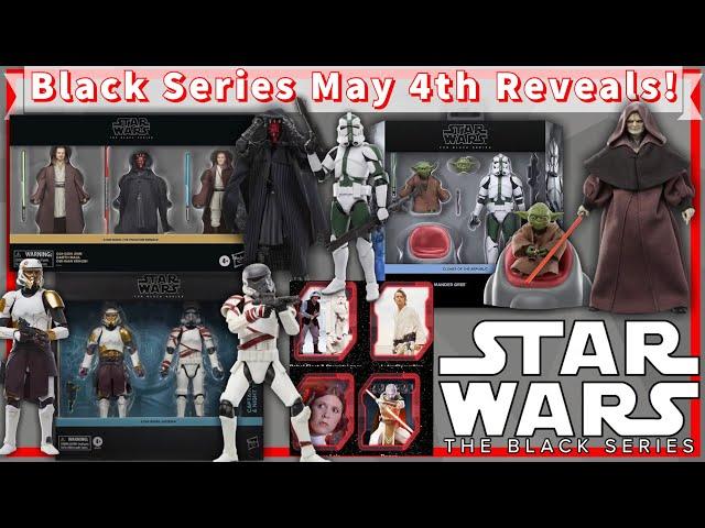 NEW Black Series Reveals! New Darth Maul & Sidious! Prequel Yoda, Commander Gree, & So Much More!