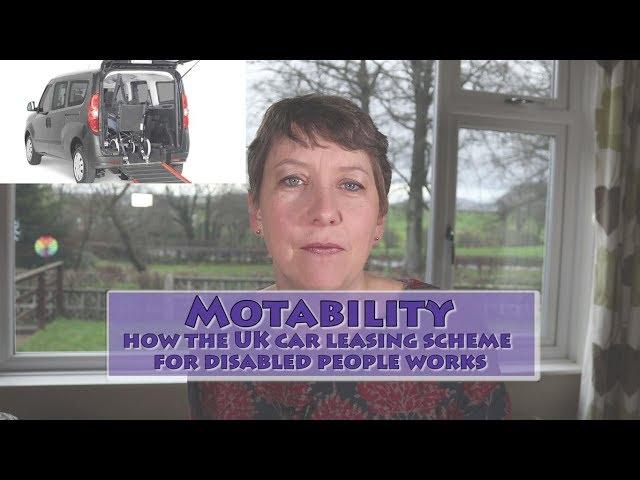 Motability - a guide to the car leasing scheme for disabled people