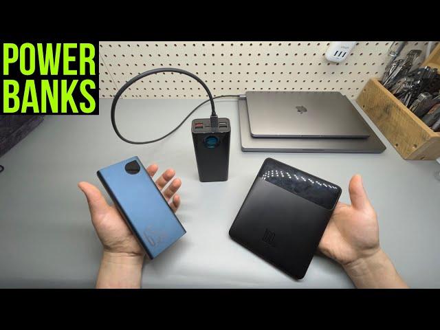 3 Battery Banks for Laptops. Which one should you get? (Baseus)