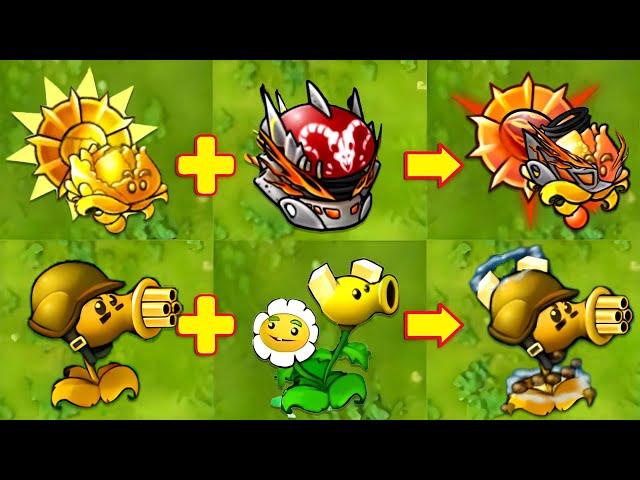 PVZ 1 Fusion 2.5 Challenge New Plants - 1 All Plants Fusion VS 40000 Obsidian Gargantuar