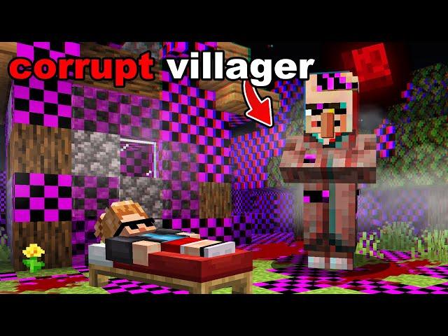 I Made A Corruption Villager To Scare My Friends