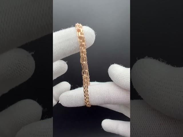 Золотой браслет Бисмарк #handmade #egjeweler #назаказ #золотые_украшения #золото