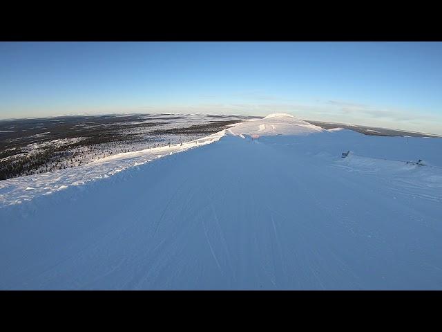 Sadelsvängen pisten i Lofsdalen